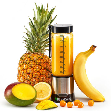 BLENDACO AUSTRALIA PORTABLE BLENDER ( 12 Volts, USB Rechargeable, 2500 Mah Battery